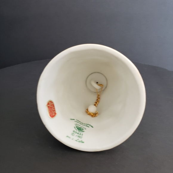 Vintage Lefton Porcelain Bell O Come All Ye Faithful Nativity Scene - Picture 16 of 16